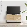 Image de Meuble TV mural chêne sonoma 60,5x30x51 cm bois d'ingénierie 833454