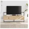 Image de Meuble TV mural chêne sonoma 100,5x30x51 cm bois d'ingénierie 833459