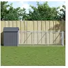 Image de Niche pour chien avec toit anthracite acier galvanisé, cage pour chien, abri pour chien, maison pour animaux, cages 3189059