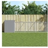 Image de Niche pour chien avec cour gris clair 110x609x110 cm, cage pour chien, abri pour chien, maison pour animaux, cages 3189085