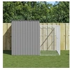 Image de Niche pour chien avec cour gris clair 214x253x181 cm, cage pour chien, abri pour chien, maison pour animaux, cages 3189125