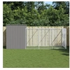 Image de Niche pour chien avec cour gris clair 214x457x181 cm, cage pour chien, abri pour chien, maison pour animaux, cages 3189126
