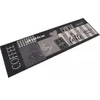 Image de Tapis de cuisine lavable impression café noir 45x150 cm velours 136555