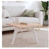 Image de Dessus de table 60x60x1,5 cm carré bois massif de hêtre