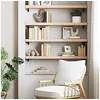 Image de Wandschap 100x20x4 cm massief beukenhout356020