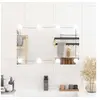 Image de Wandspiegel met LED's rechthoekig 40x60 cm glas3189152