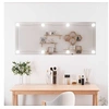 Image de Wandspiegel met LED's rechthoekig 40x100 cm glas3189154