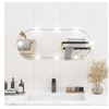Image de Miroir Mural avec Eclairage LED, Miroir de Maquillage, Miroir Cosmétique, Décoration Chambre à Coucher Salon Salle de 3189162