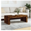 Image de Table basse chêne fumé 102x50x36 cm bois d ingénierie