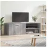 Image de Meuble TV sonoma gris 120x34x37 cm bois d ingénierie