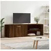 Image de Meuble TV, Armoire de Télévision avec Etagères et Porte, Meuble Télé avec Rangement Salle de Séjour, Moderne, Chêne 833550