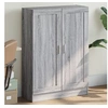 Image de Bibliothèque - SONOMA - 82,5x30,5x115 cm - Bois d'ingénierie - 3 étagères - Gris