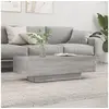 Image de Table basse sonoma gris 100x49,5x31 cm bois d ingénierie