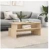 Image de Table basse chêne sonoma 90x55x42,5 cm bois d ingénierie