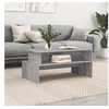 Image de Table basse sonoma gris 90x55x42,5 cm bois d'ingénierie834284