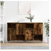 Image de Buffets 2 pcs chêne fumé bois d'ingénierie3190122