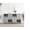 Image de Buffets 2 pcs sonoma gris bois d'ingénierie3190123