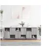 Image de Buffets 3 pcs Sonoma gris Bois d ingénierie