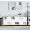 Image de Buffets 3 pcs Blanc Bois d'ingénierie 3190149