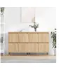 Image de Buffets 2 pcs, Armoires de Salon avec Rangement, Organisateur de Maison Salle de Séjour Intérieur, Moderne, Chêne Sonoma Bois d'Ingénierie