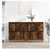 Image de Buffets 2 pcs chêne fumé bois d'ingénierie3190170