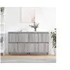 Image de Buffets 2 pcs sonoma gris bois d ingénierie