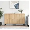 Image de Buffets 2 pcs, Armoires de Salon avec Rangement, Organisateur de Maison Salle de Séjour Intérieur, Moderne, Chêne Sonoma Bois d'Ingénierie 3190184