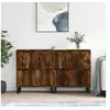 Image de Buffets 2 pcs chêne fumé bois d'ingénierie 3190186