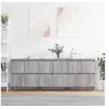 Image de Buffets 3 pcs Sonoma gris Bois d'ingénierie3190195