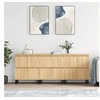 Image de Buffets 3 pcs, Armoires de Salon avec Rangement, Organisateur de Maison Salle de Séjour Intérieur, Moderne, Chêne Sonoma Bois d'Ingénierie