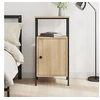 Image de Table de chevet chêne sonoma 41x31x80 cm bois d ingénierie