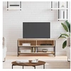 Image de Meuble TV chêne sonoma 100x35x45 cm bois d ingénierie