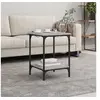 Image de Table basse sonoma gris 40x40x55 cm bois d ingénierie