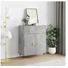Image de Buffet gris béton 69,5x34x90 cm bois d'ingénierie827960