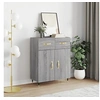 Image de Buffet sonoma gris 69,5x34x90 cm bois d'ingénierie827962