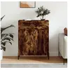 Image de Buffet chêne fumé 69,5x34x90 cm bois d'ingénierie827993