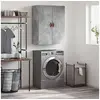 Image de Armoire murale gris béton 69,5x34x90 cm828400