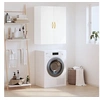 Image de Wandkast 69,5x34x90 cm wit828404