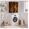 Image de Armoire murale chêne fumé 69,5x34x90 cm