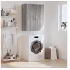 Image de Armoire murale sonoma gris 69,5x34x90 cm
