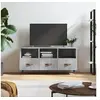 Image de Meuble TV gris béton 102x36x50 cm bois d ingénierie