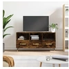 Image de Meuble TV chêne fumé 102x36x50 cm bois d'ingénierie829017