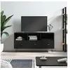 Image de Meuble TV noir 102x36x50 cm bois d'ingénierie829029