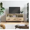 Image de Meuble TV chêne sonoma 102x36x50 cm bois d ingénierie
