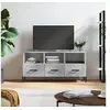 Image de Meuble TV gris béton 102x36x50 cm bois d'ingénierie829048