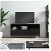 Image de Meuble TV noir 102x36x50 cm bois d'ingénierie829053