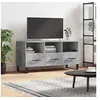 Image de Meuble TV gris béton 102x36x50 cm bois d ingénierie