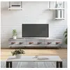 Image de Meuble TV sonoma gris 150x36x30 cm bois d'ingénierie829130