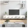 Image de Meuble TV blanc 150x36x30 cm bois d ingénierie