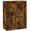 Image de Armoire murale chêne fumé 69,5x34x90 cm bois d'ingénierie